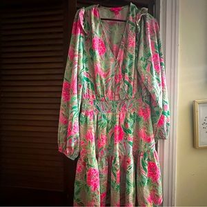 Colorful Lilly Pulitzer dress perfect for spring, gently worn (2x).